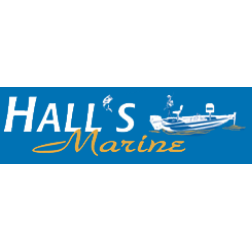 Halls Marine logo