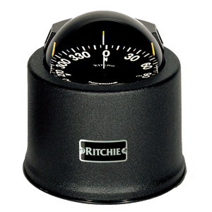 BOATZON | Ritchie SP-5-B GlobeMaster Compass - Pedestal Mount - Black - 5 Degree Card 12V
