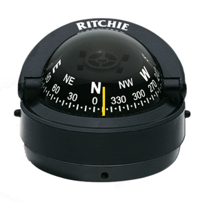 BOATZON | Ritchie S-53 Explorer Compass - Surface Mount - Black