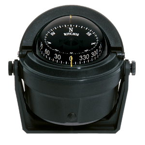 BOATZON | Ritchie B-81 Voyager Compass - Bracket Mount - Black