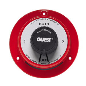 BOATZON | Guest 2101 Cruiser Series Battery Selector Switch w/o AFD