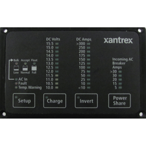 BOATZON | Xantrex Heart FDM-12-25 Remote Panel, Battery Status & Freedom Inverter/Charger Remote Control
