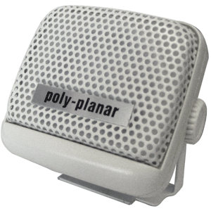 BOATZON | Poly-Planar MB-21 8 Watt VHF Extension Speaker - White