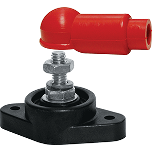 BOATZON | Blue Sea 2001 Power Post High Amperage Cable Connector 1/4' Stud