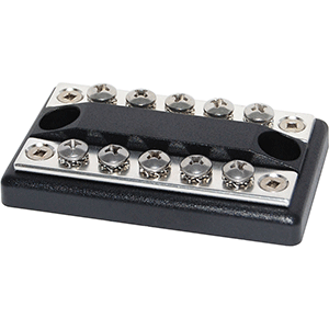BOATZON | Blue Sea 2701 DualBus 100 Ampere Common BusBars 5 x 8-32 Screw Terminal