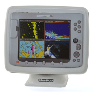 BOATZON | NavPod PP5061 PowerPod Precut f/Grand Prix Series f/Raymarine C120 & E120 Dash Mount