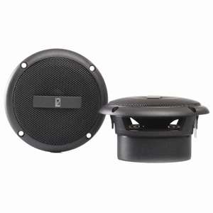 BOATZON | Poly-Planar MA-3013 3' 60 Watt Round Component Speakers - Gray