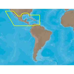 BOATZON | C-MAP MAX NA-M027 - Central America & The Caribbean - C-Card