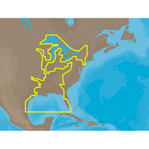 BOATZON | C-MAP MAX NA-M023 - U.S. Gulf Coast & Inland Rivers - SD™ Card