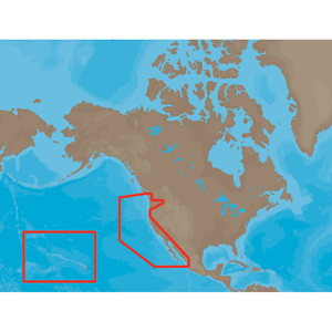 BOATZON | C-MAP MAX NA-M024 - U.S. West Coast & Hawaii - SD™ Card
