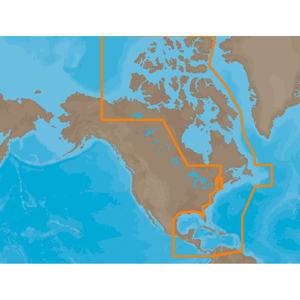 BOATZON | C-MAP MAX NA-M033 - ATL Coast Gulf & Caribbean - SD™ Card