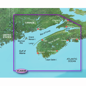 BOATZON | Garmin BlueChart® g3 Vision® HD - VCA004R - Bay of Fundy - microSD™/SD™