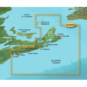 BOATZON | Garmin BlueChart® g3 Vision® HD - VCA005R - Halifax - Cape Breton - microSD™/SD™