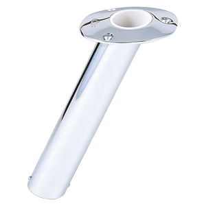 BOATZON | Lee's 30° Stainless Steel Flush Mount Rod Holder - 2' O.D.