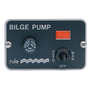 BOATZON | Rule Deluxe 3-Way Panel Lighted Switch