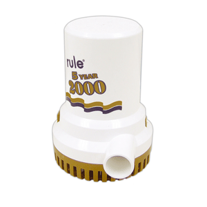 BOATZON | Rule 2000 G.P.H. 'Gold Series' Bilge Pump