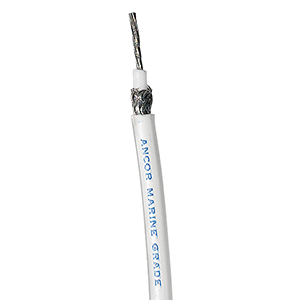 BOATZON | Ancor RG 8X White Tinned Coaxial Cable - 100'