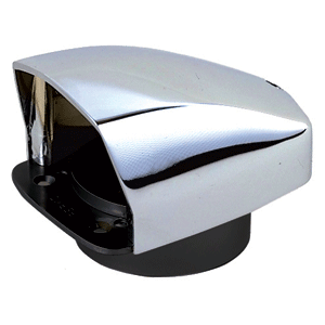 BOATZON | Perko Cowl Ventilator - 3' Chrome Plated Zinc Alloy