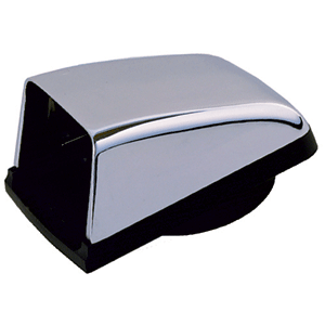 BOATZON | Perko Chromalex Cowl Vent - 3' Duct - Chrome Plated Zinc