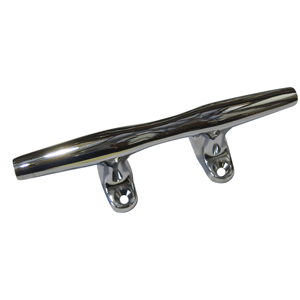 BOATZON | Perko 8' Open Base Cleat - Chrome Plated Zinc