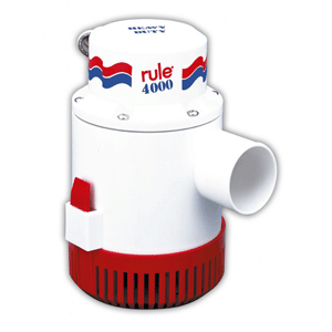 BOATZON | Rule 4000 Non-Automatic Bilge Pump - 12V
