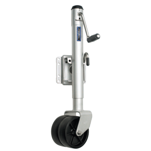 BOATZON | Fulton Dual Wheel 1,500 lbs. Bolt-Thru Swivel Jack