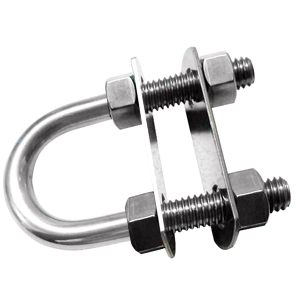 BOATZON | Whitecap Bow Eye 3/8' x 3' Stainless Steel