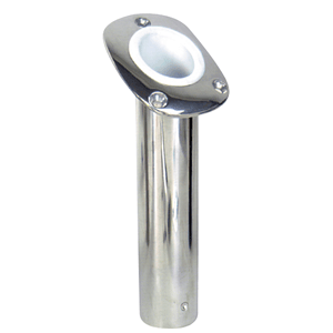 BOATZON | Whitecap Bluewater 30 Deg. Cast S.S. Flush Mount Rod Holder