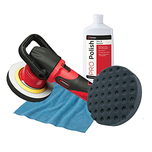 BOATZON | Shurhold Dual Action Polisher Start Kit w/Pro Polish, Pad & MicroFiber Towel