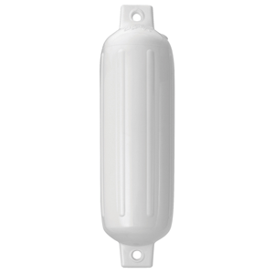 BOATZON | Polyform G-1 Twin Eye Fender 3.5' x 12.8' - White