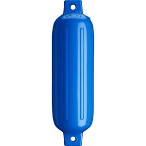 BOATZON | Polyform G-2 Twin Eye Fender 4.5' x 15.5' - Blue