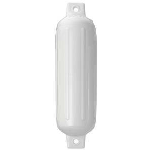 BOATZON | Polyform G-2 Twin Eye Fender 4.5' x 15.5' - White