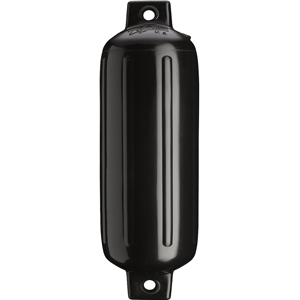 BOATZON | Polyform G-4 Twin Eye Fender 6.5' x 22' - Black