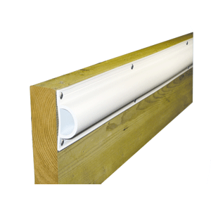 BOATZON | Dock Edge Standard 'D' PVC Profile 16ft Roll - White