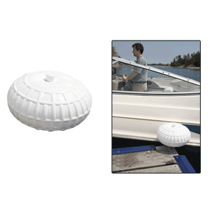BOATZON | Dock Edge Inflatable Dock Wheel 9' Diameter