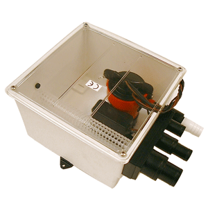BOATZON | Johnson Pump 1000 GPH Multi Port Shower Pump 12V w/Switch