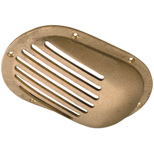 BOATZON | Perko 8' x 5-1/8' Scoop Strainer Bronze MADE IN THE USA