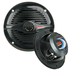 BOATZON | Boss Audio 6.5' MR60B Speakers - Black - 200W
