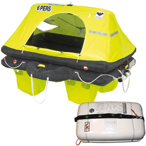 BOATZON | VIKING RescYou Liferaft 8 Person Container Offshore Pack