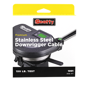 BOATZON | Scotty 2401K High-Performance SS Downrigger Cable - 300'