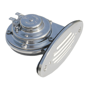 BOATZON | Schmitt & Ongaro Mini SS Single Drop-In Horn w/SS Grill - 12V Low Pitch