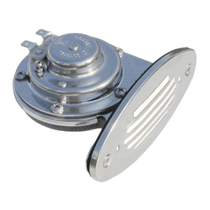 BOATZON | Schmitt & Ongaro Mini SS Single Drop-In Horn w/SS Grill - 12v High Pitch