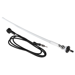 BOATZON | Boss Audio MRANT12W AM/FM Rubber Antenna - White