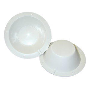 BOATZON | Poly-Planar 8-1/2' Speaker Back Cover - White