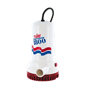BOATZON | Rule A53D 1800 GPH Non-Automatic 110V Pump