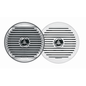 BOATZON | JENSEN 6.5' MSX65R Speaker - White/Silver Grilles - 75W