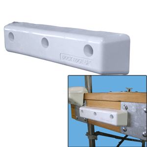 BOATZON | Dock Edge Protect™ Straight HD 12' PVC Dock Bumpers
