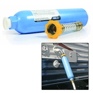 BOATZON | Camco TastePURE KDF/Carbon Water Filter w/Flexible Hose Protector