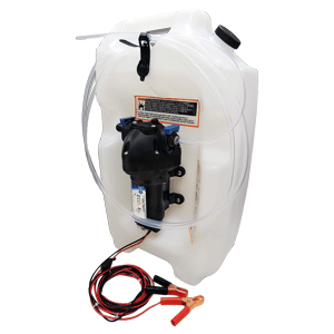 BOATZON | Jabsco Flat Tank Oil Changer System - 3-1/2 Gallon Tank - 12V