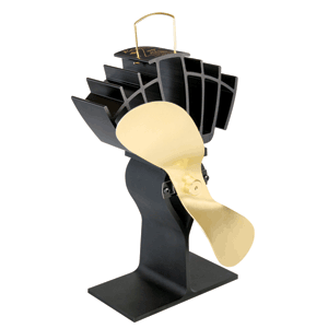 BOATZON | Ecofan by Caframo UltrAir 810CA Heat Powered Stove Fan - Gold Blade